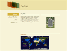 Tablet Screenshot of bedias.com